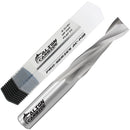 UP Cut Router Bit, 1/2 Inch Cutting Diameter, 1/2 Inch Shank, 4 Inch Length, Premium Solid Micro Grain Carbide, Spiral Plunge, 2 Flute, Flat Cutting Face, CNC Router Pro-Series Item AC-148.